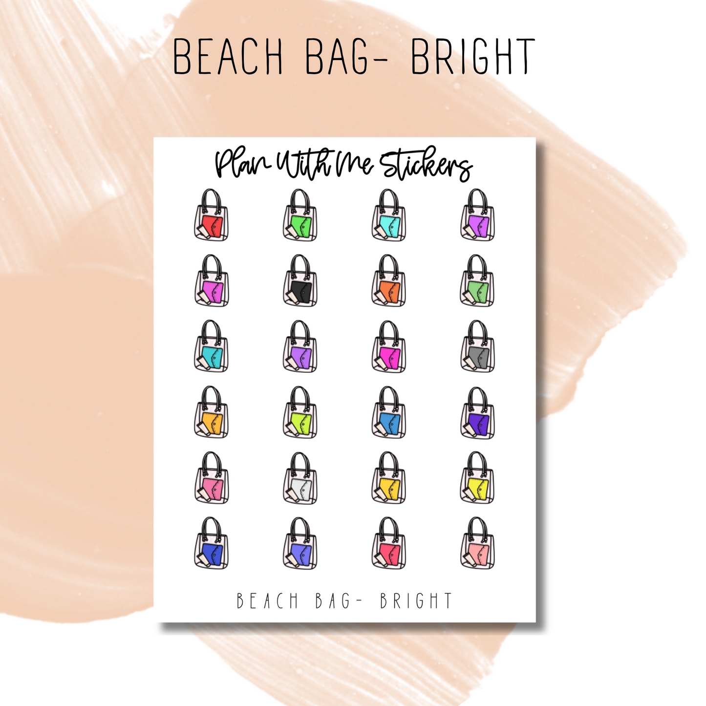 Beach Bag | Doodles