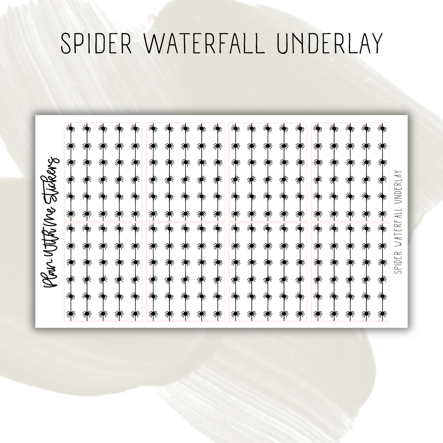 Spider Waterfall Underlay