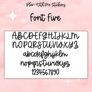 Custom Script- Font 5