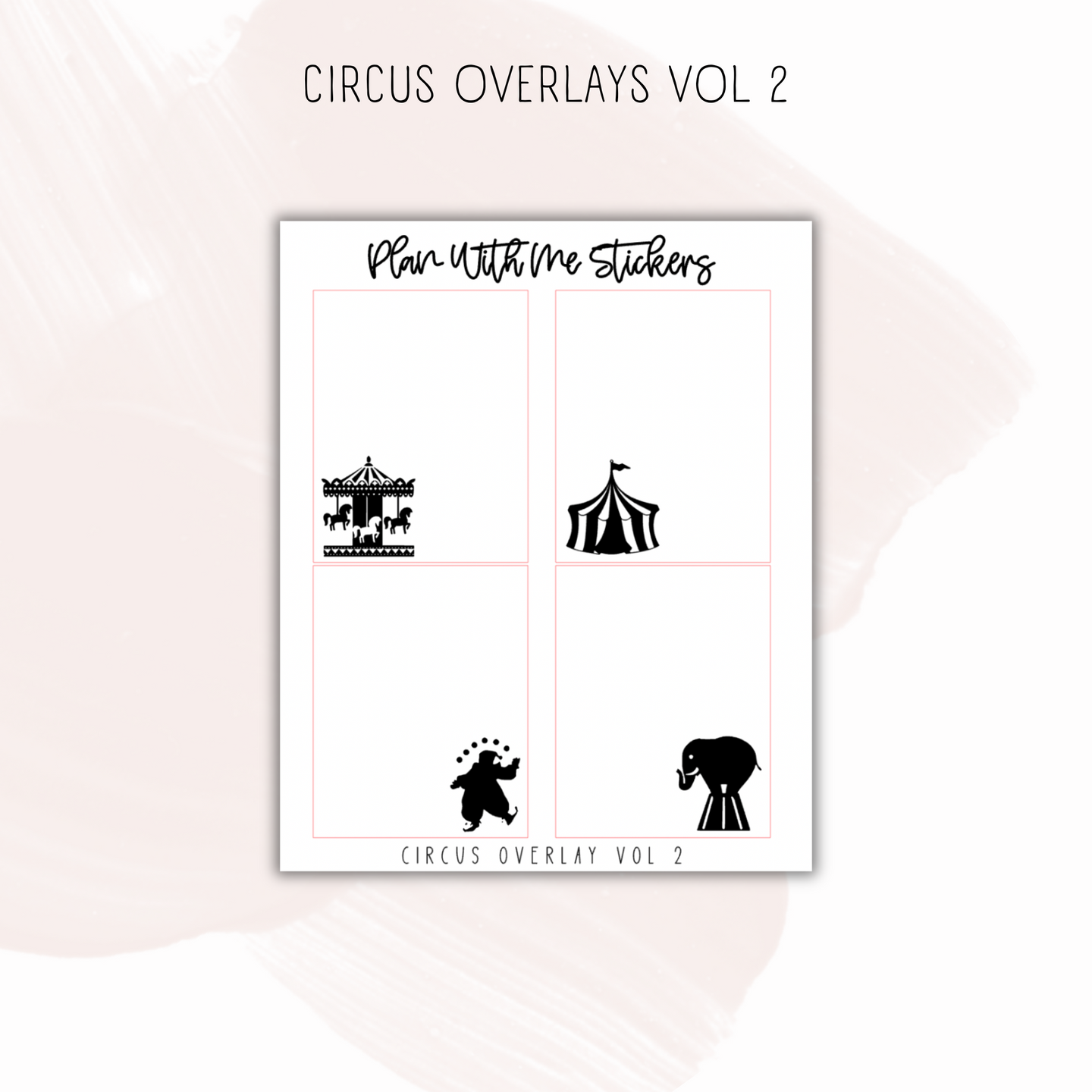 Circus Overlays Vol 2