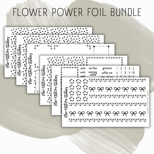 Flower Power Foil Bundle