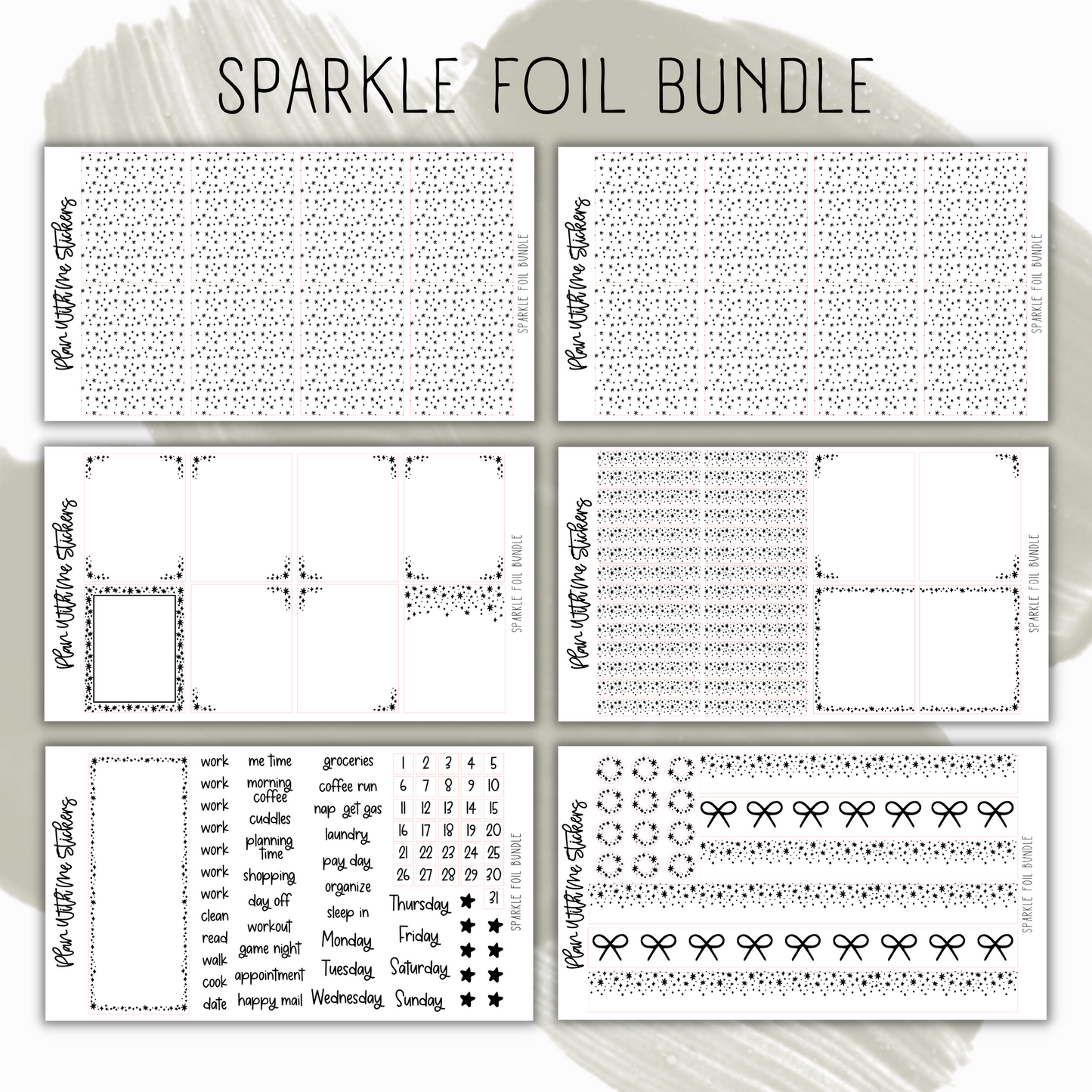 Sparkle Foil Bundle