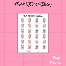 Load image into Gallery viewer, Planner Puffs- Pajamas
