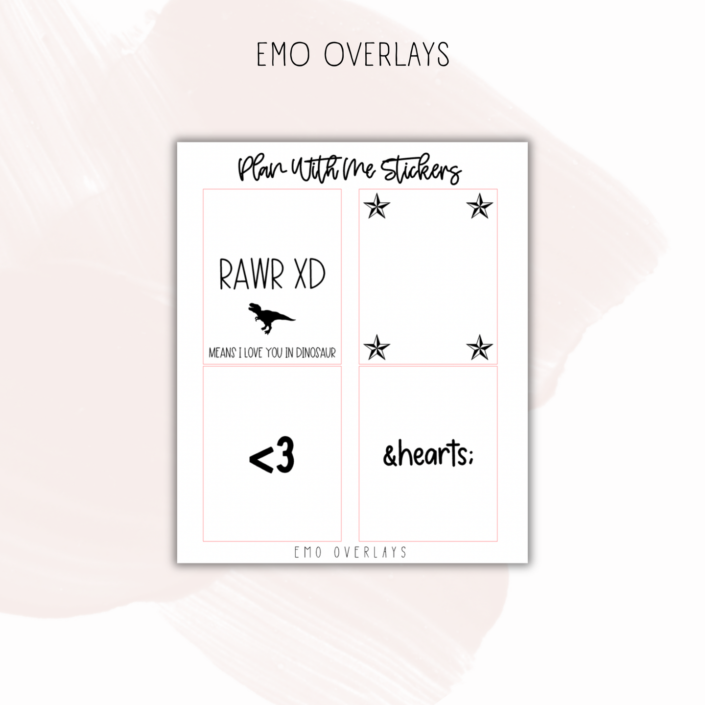 Emo Overlays