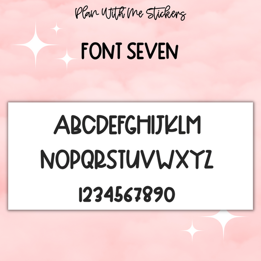 Mini Custom- Font 7