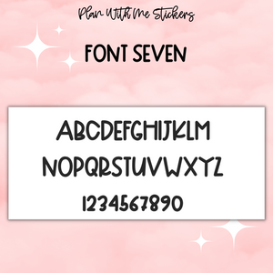 Mini Custom Script- Font 7