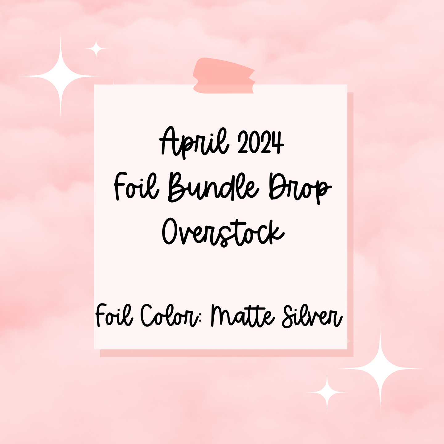 April 2024 Foil Bundle Drop Overstock