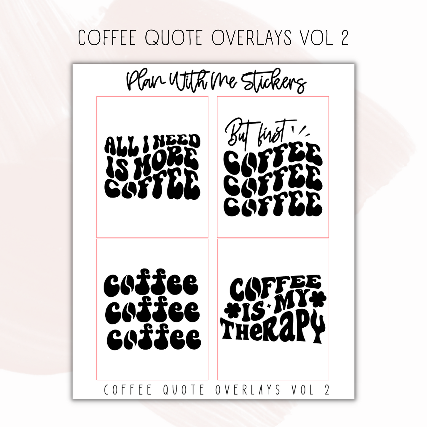 Coffee Overlays Vol 2