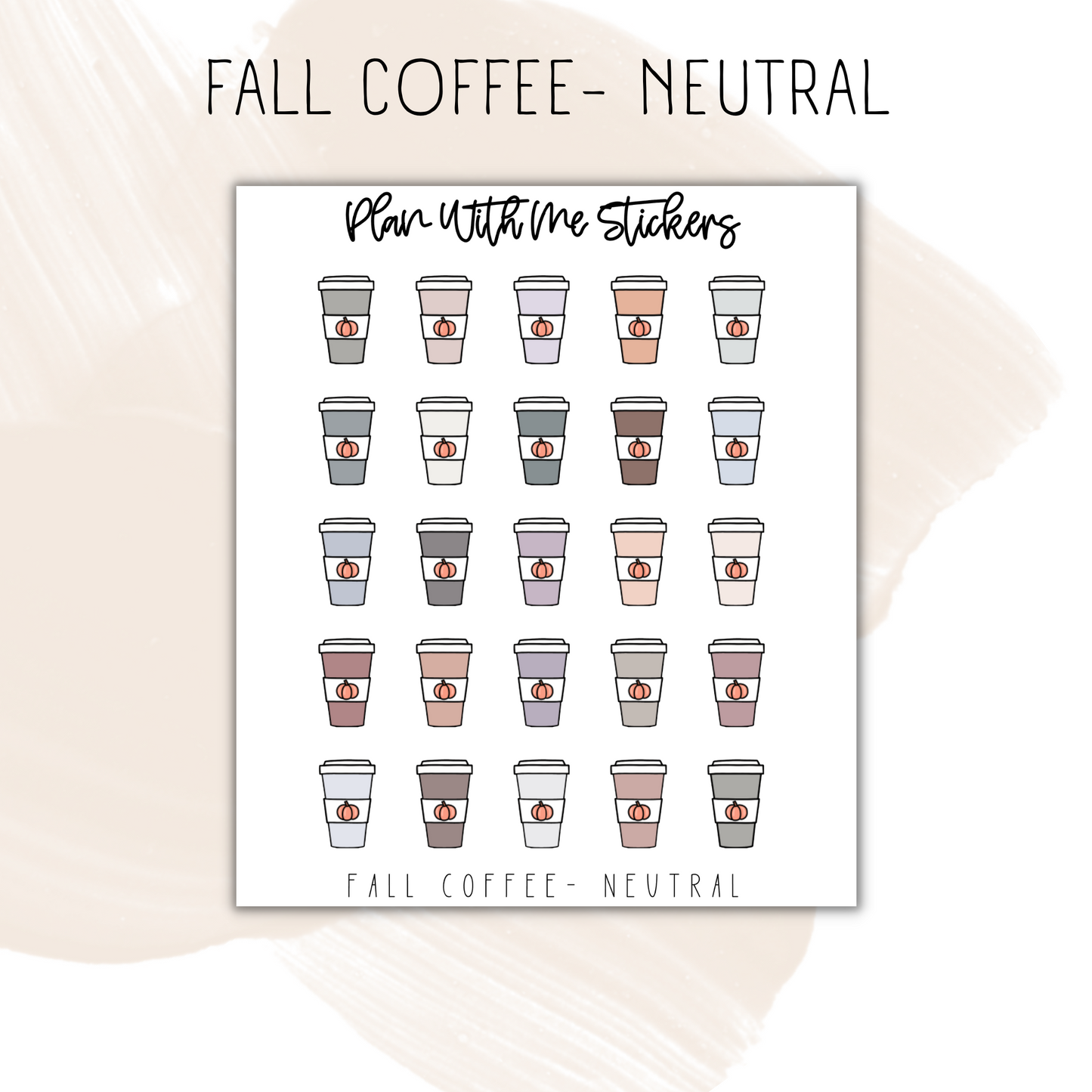Fall Coffee | Doodles