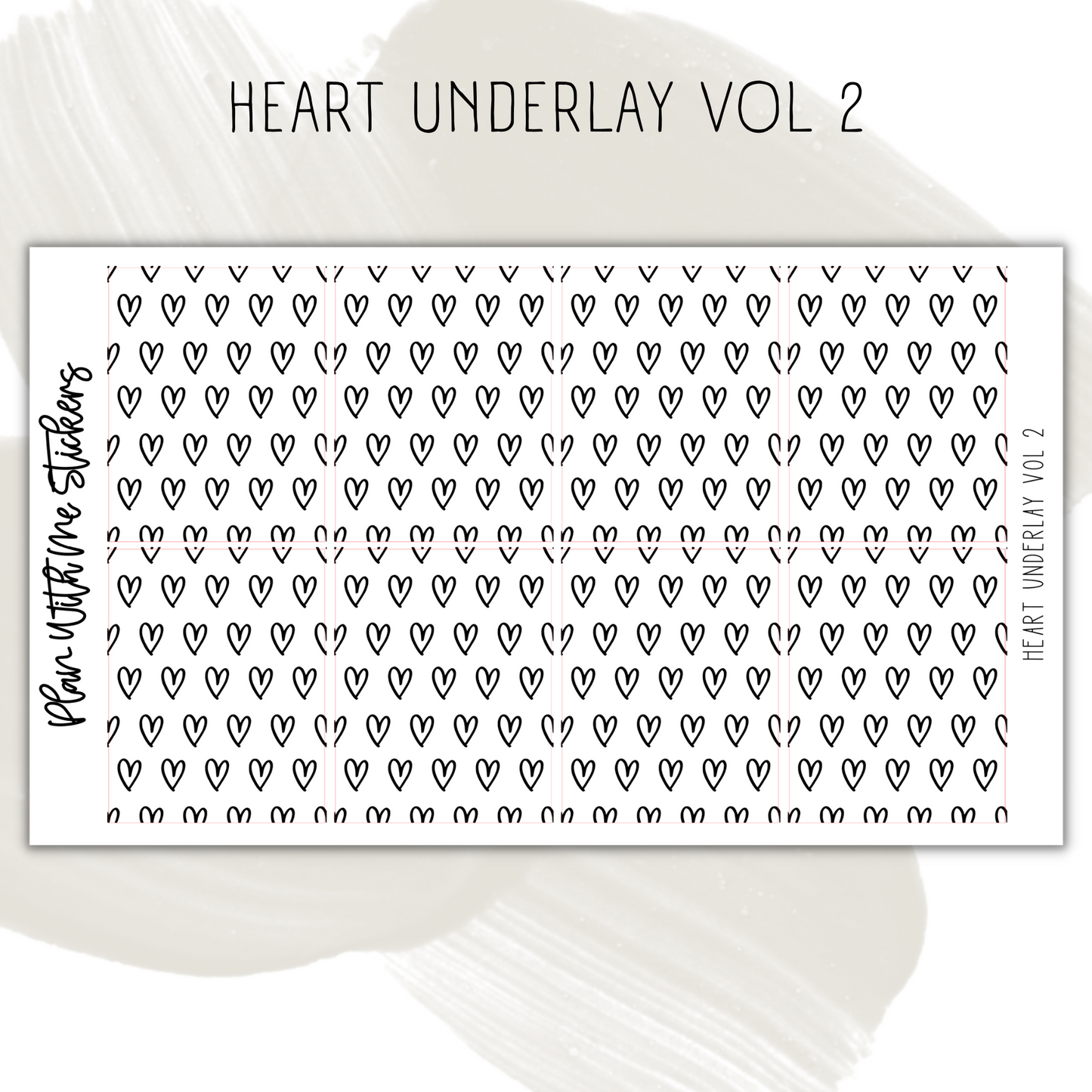 Heart Underlay Vol 2
