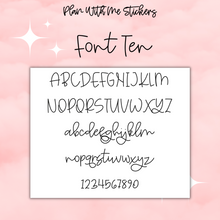 Load image into Gallery viewer, Mini Custom Script- Font 10
