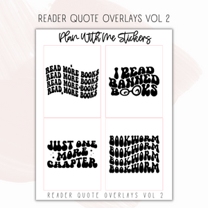 Reader Overlays Vol 2