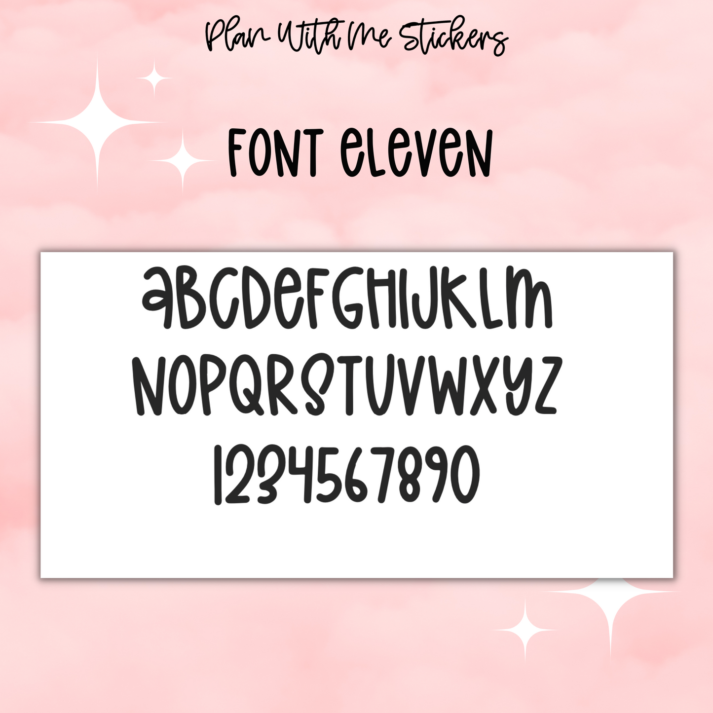 Mini Custom- Font 11