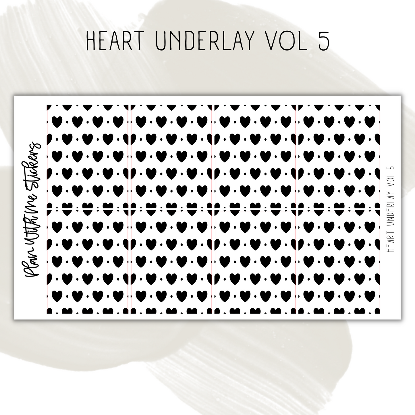 Heart Underlay Vol 5