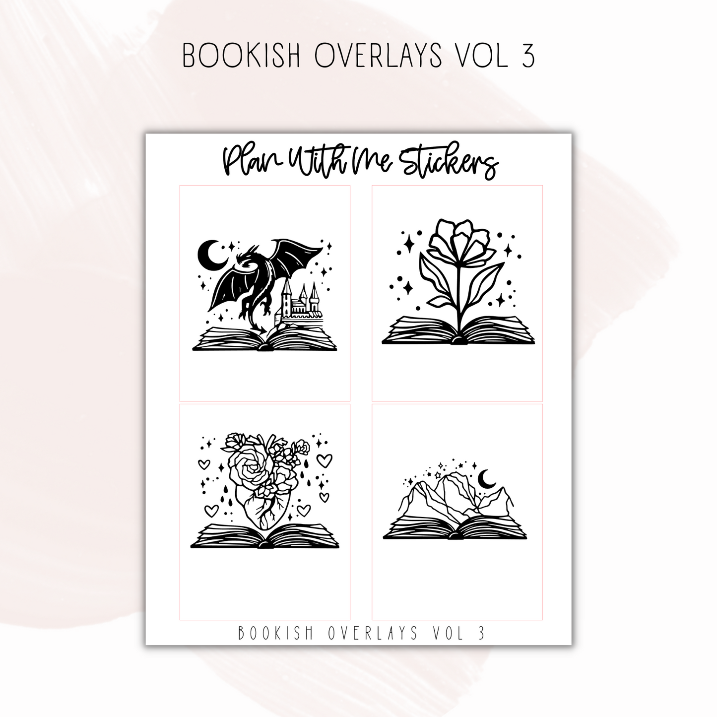 Bookish Overlays Vol 3