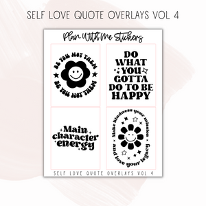 Self Love Overlays Vol 4