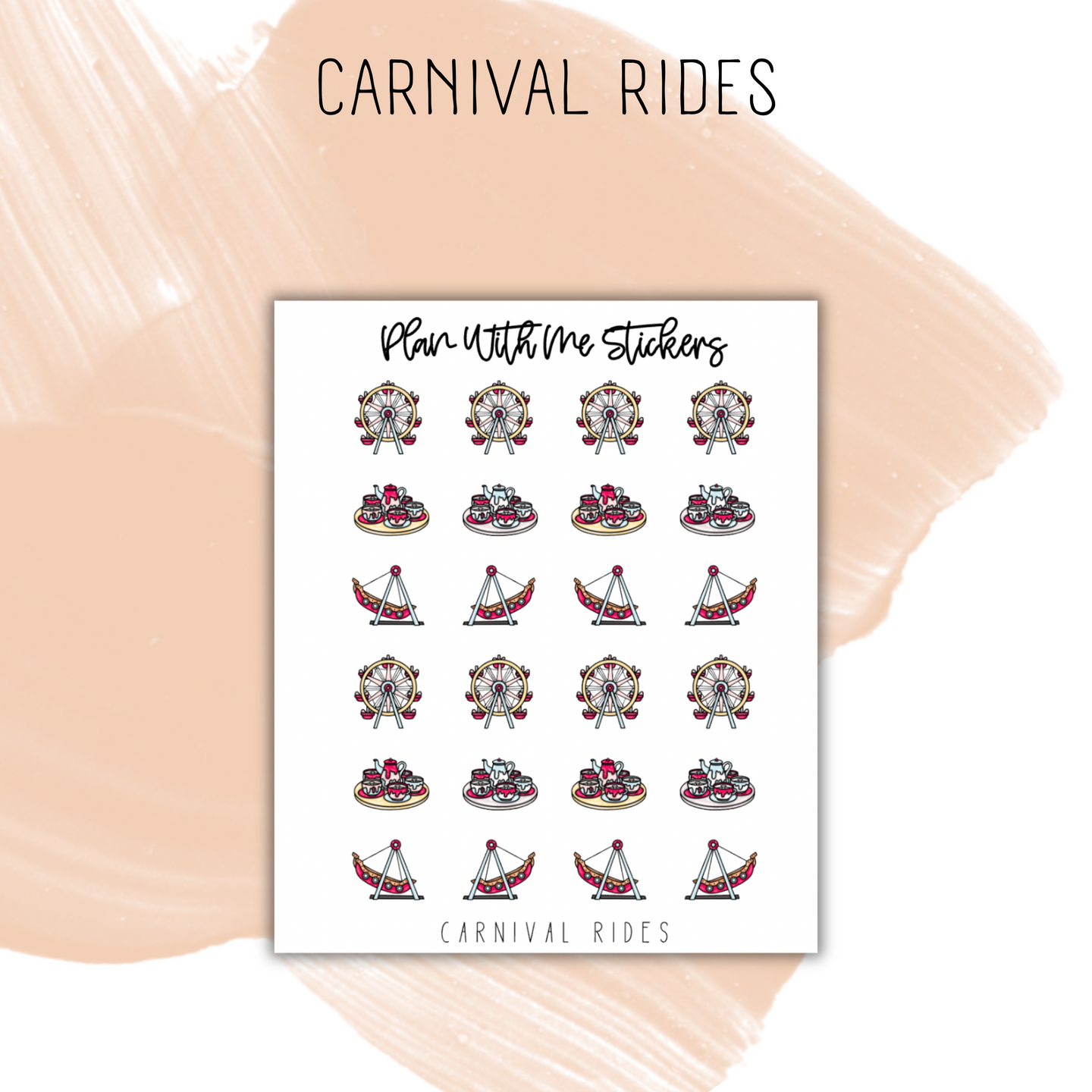 Carnival Rides | Doodles