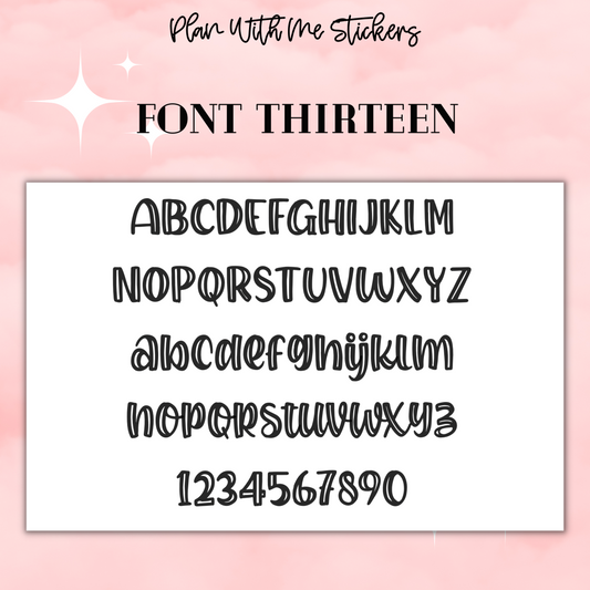Custom Script- Font 13