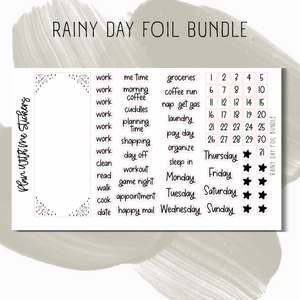 Rainy Day Foil Bundle