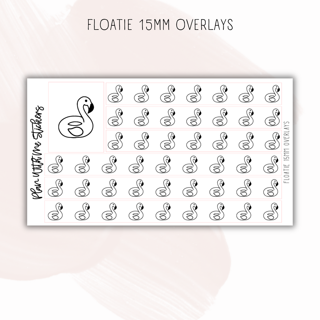 Floatie 15MM Overlays