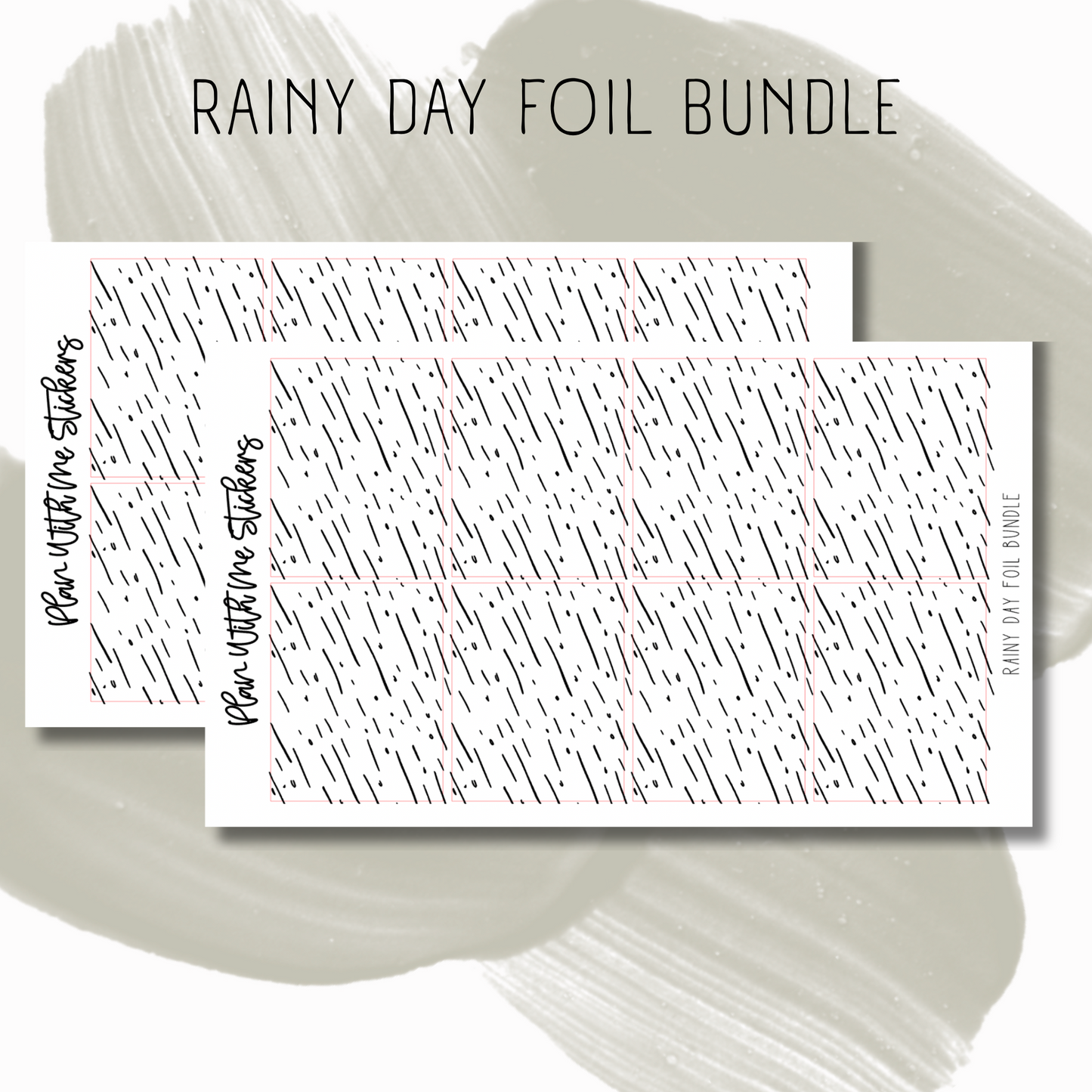 Rainy Day Foil Bundle