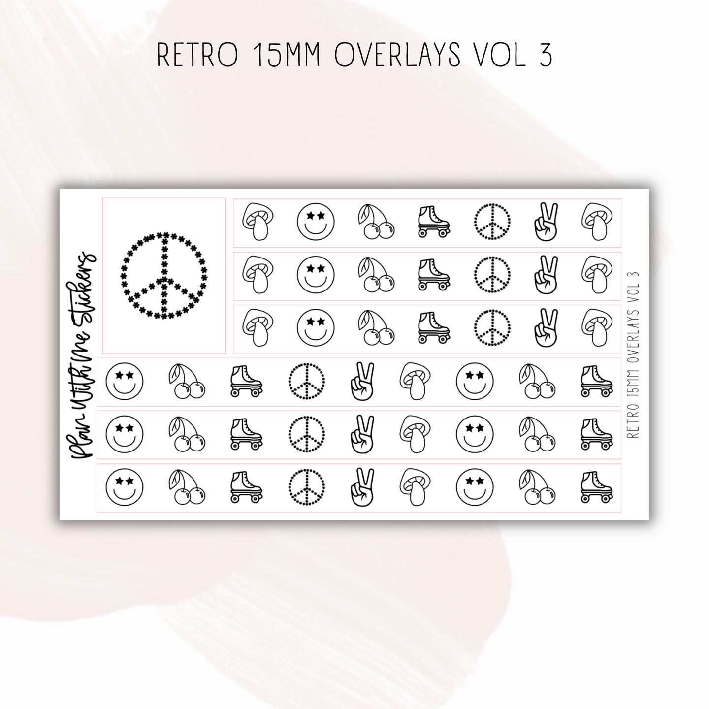 Retro 15MM Overlays Vol 3