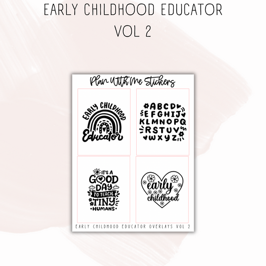 Early Childhood Educator Overlays Vol 2