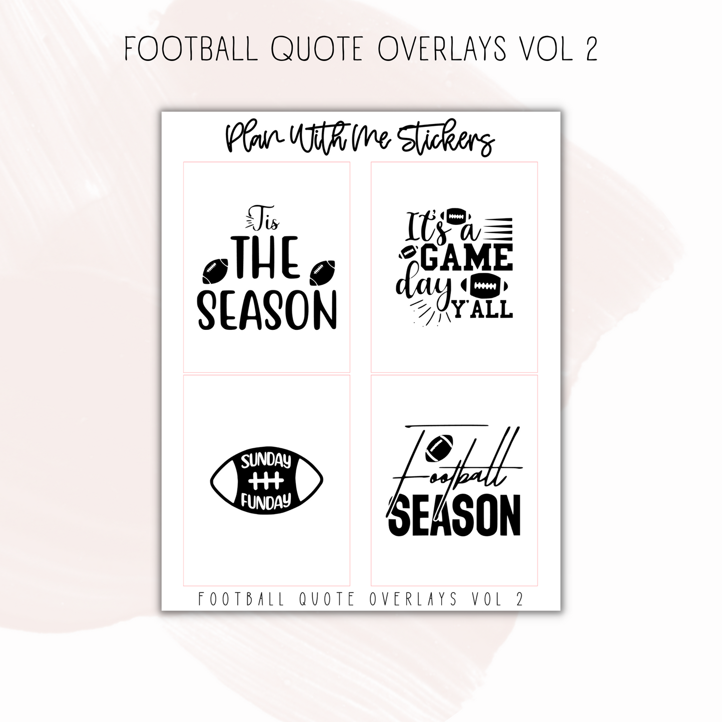 Football Quote Overlays Vol 2