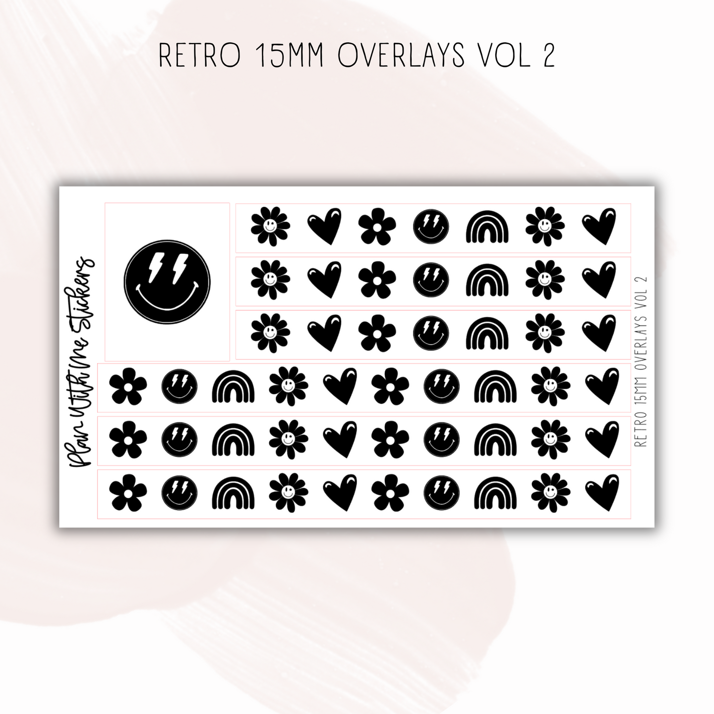 Retro 15MM Overlays Vol 2