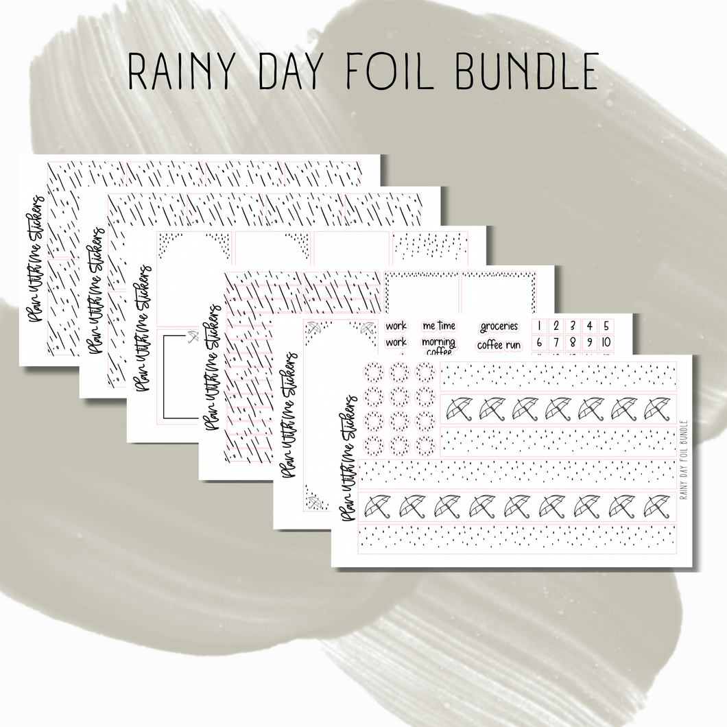 Rainy Day Foil Bundle