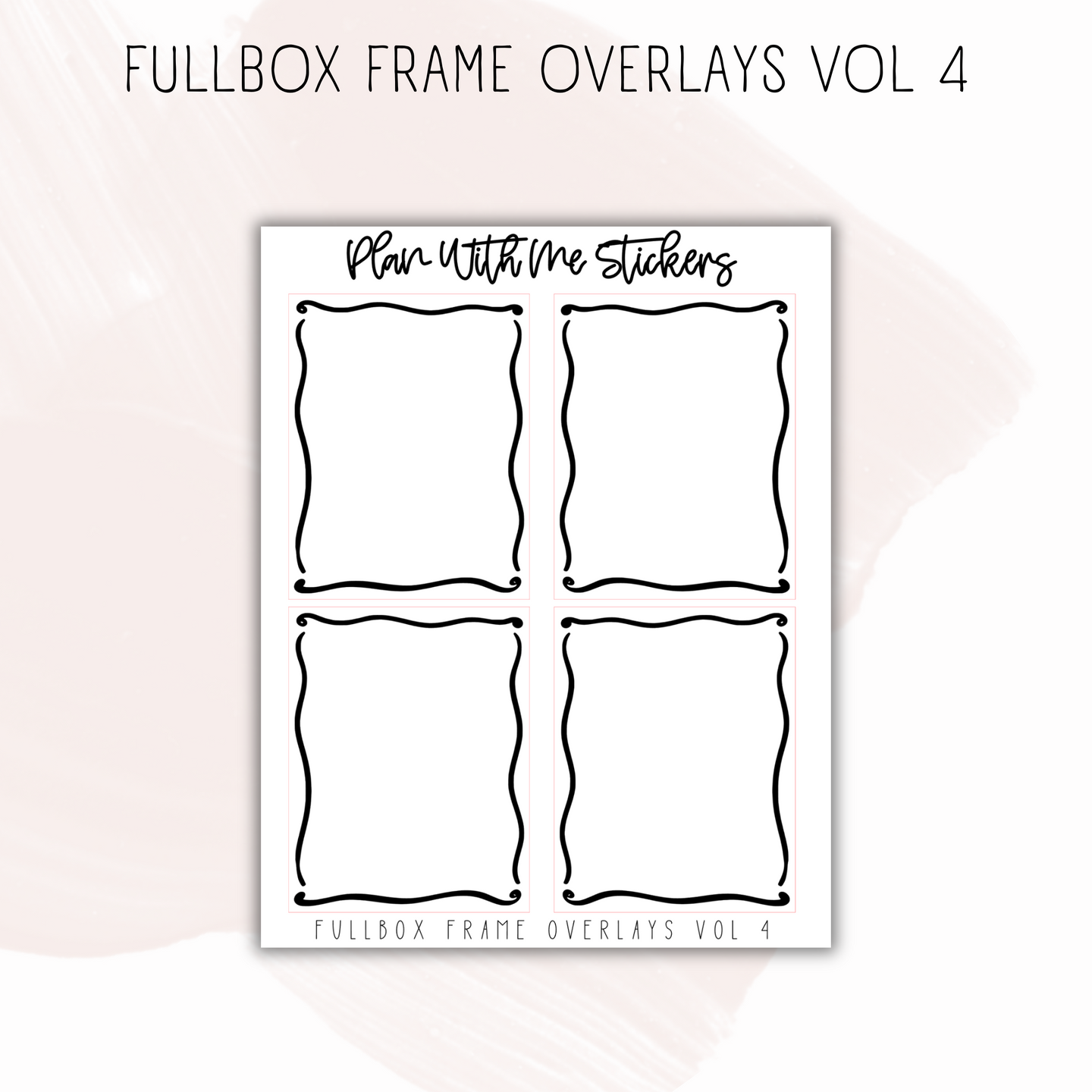Fullbox Frame Overlays Vol 4