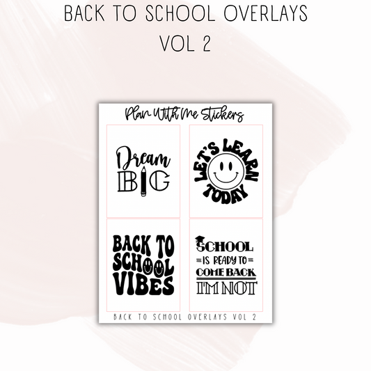 Back To School Overlays Vol 2