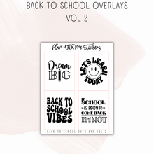 Load image into Gallery viewer, Back To School Overlays Vol 2
