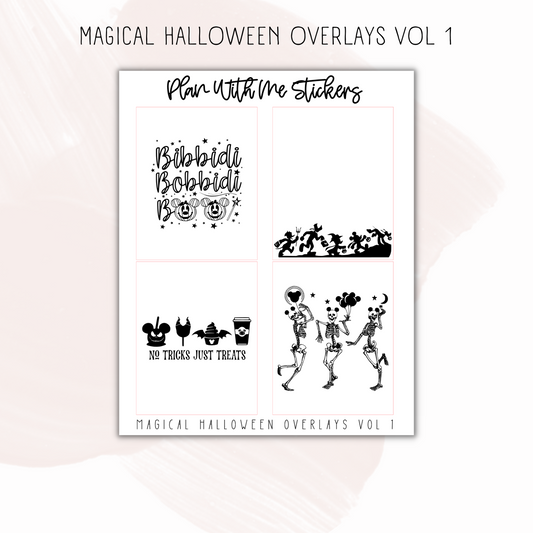 Magical Halloween Overlays Vol 1