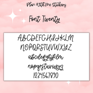 Multi Custom Scripts- Font 20