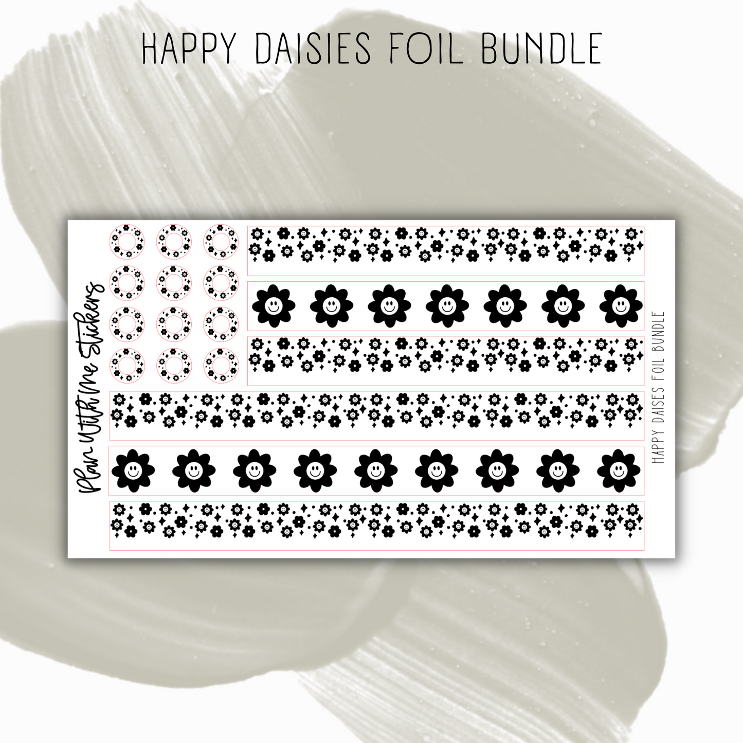 Happy Daisies Foil Bundle
