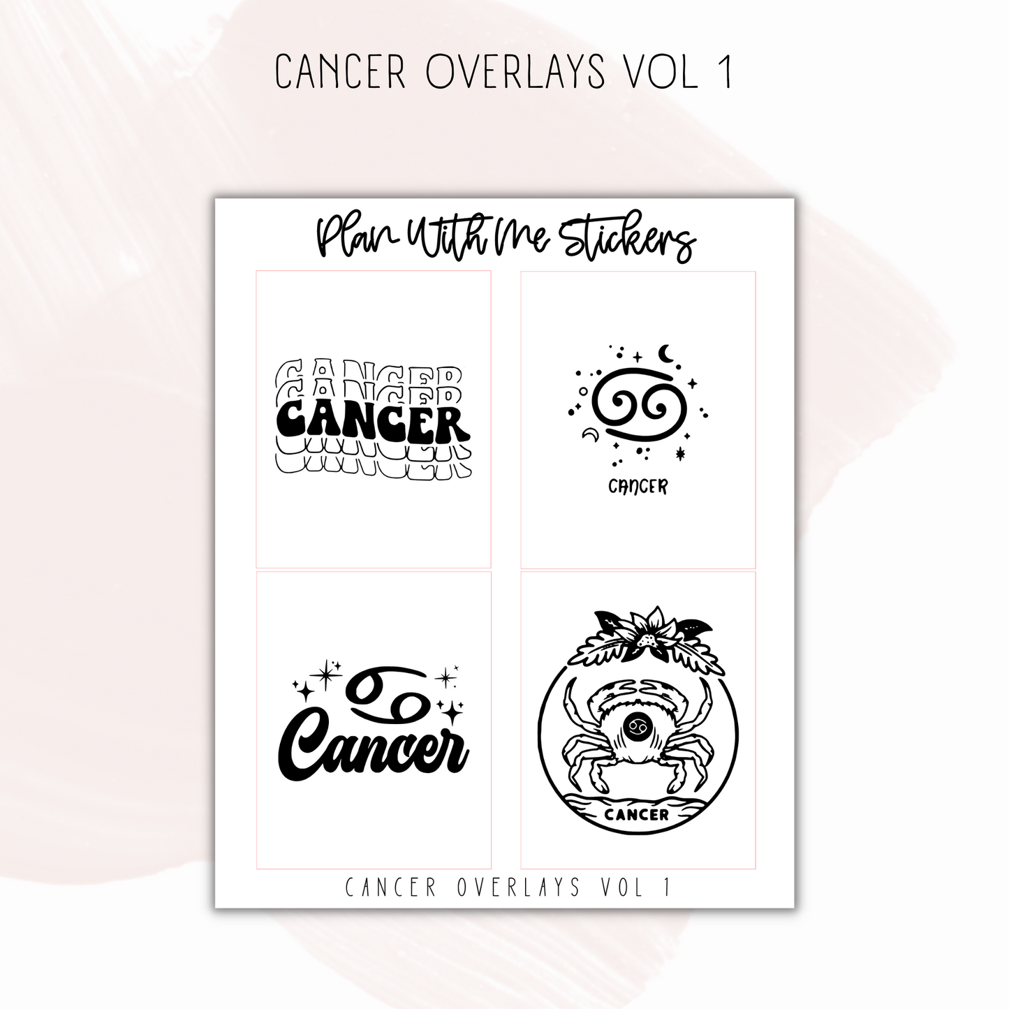 Cancer Overlays Vol 1