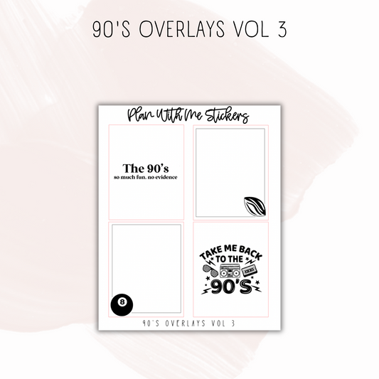 90's Overlays Vol 3