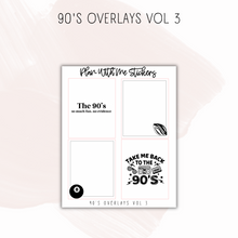 Load image into Gallery viewer, 90&#39;s Overlays Vol 3
