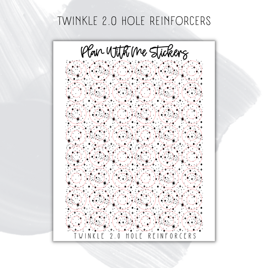 Twinkle 2.0 Hole Reinforcers