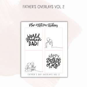 Father's Day Overlays Vol 2