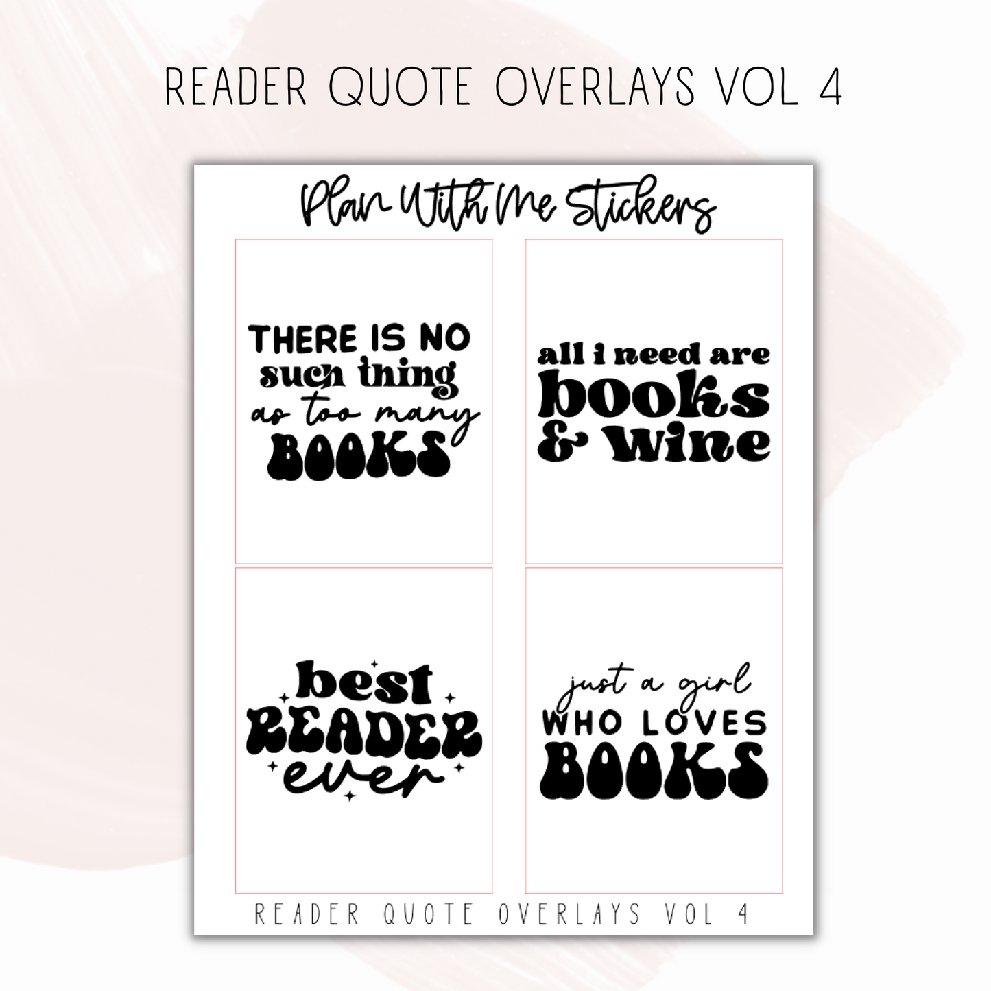 Reader Overlays Vol 4