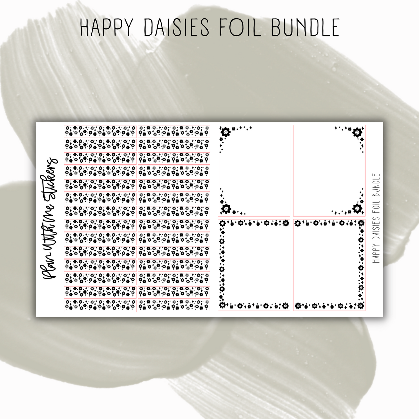Happy Daisies Foil Bundle
