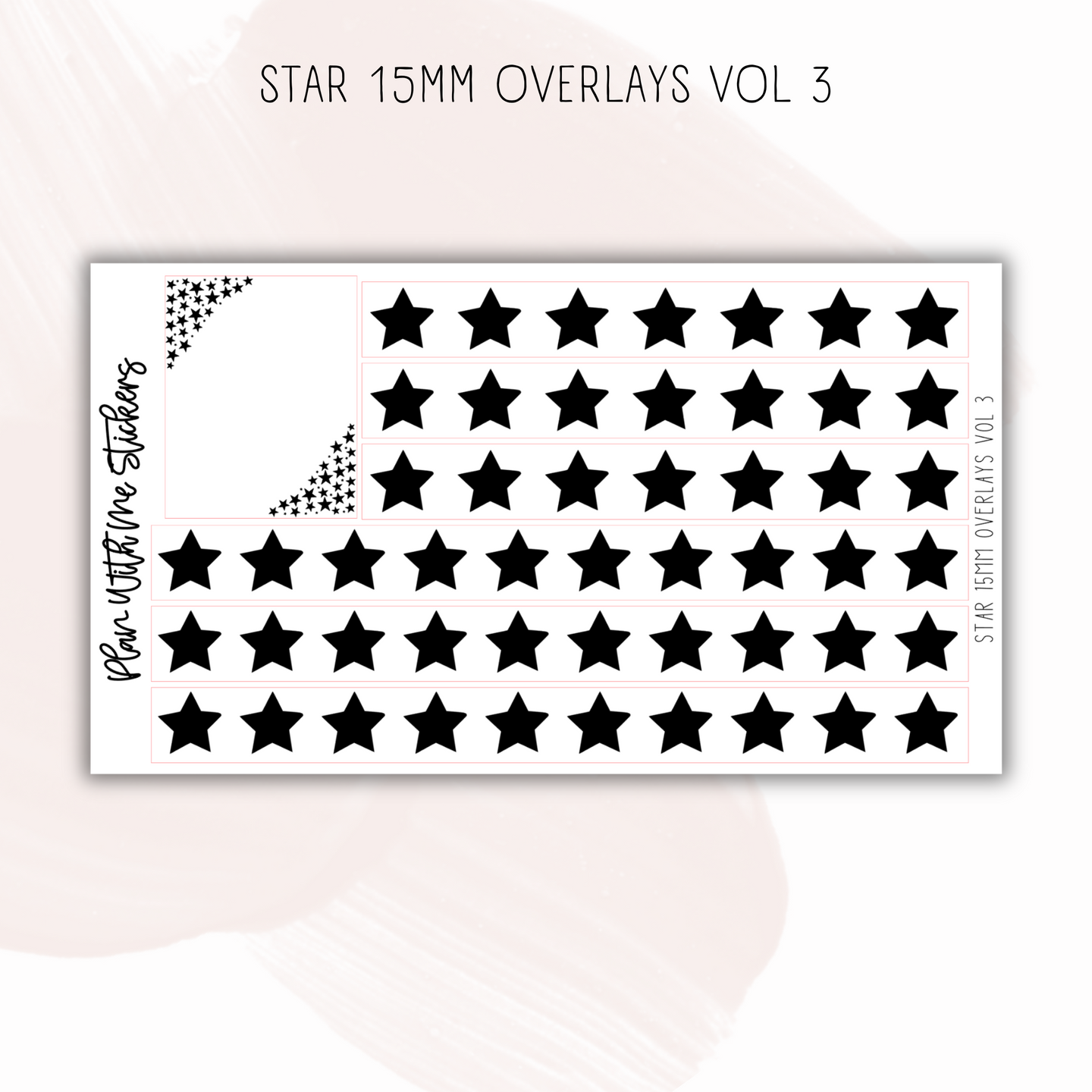 Star 15MM Overlays Vol 3