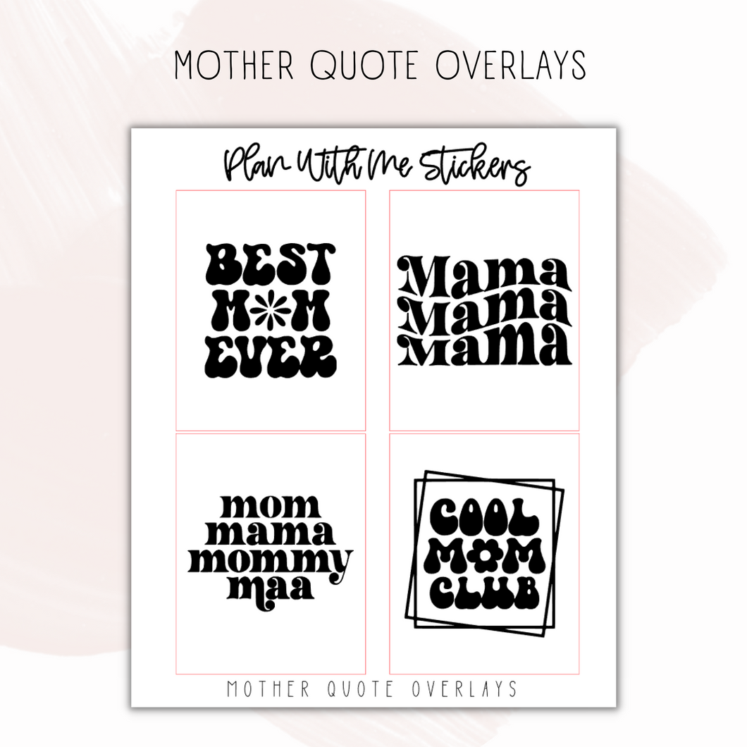 Mother Overlays Vol 1