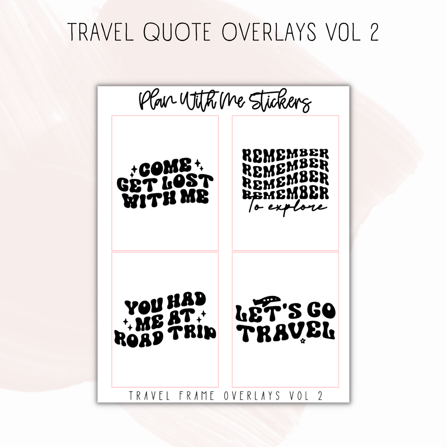 Travel Quote Overlays Vol 2