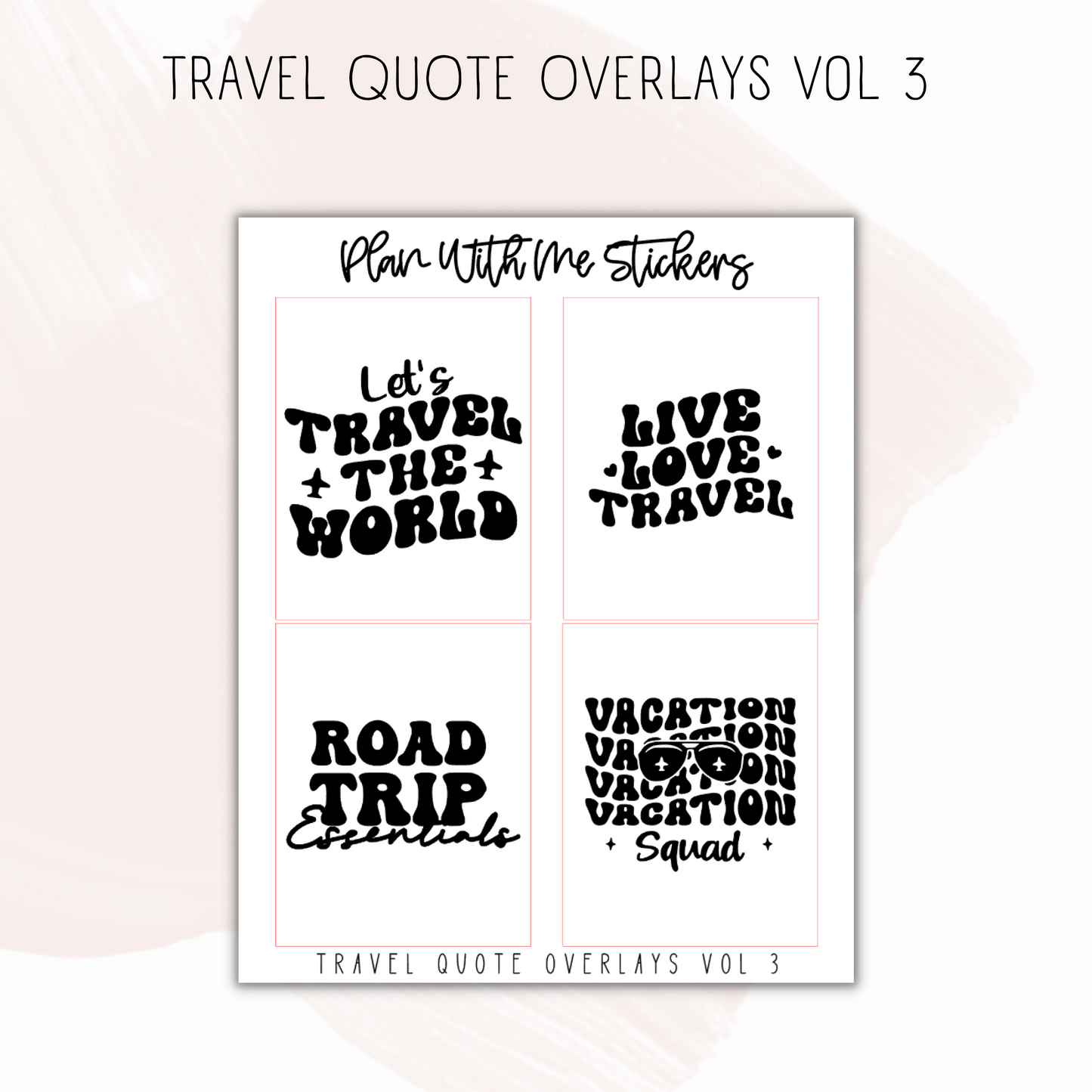 Travel Overlays Vol 3