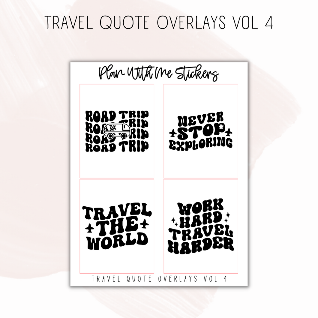 Travel Overlays Vol 4