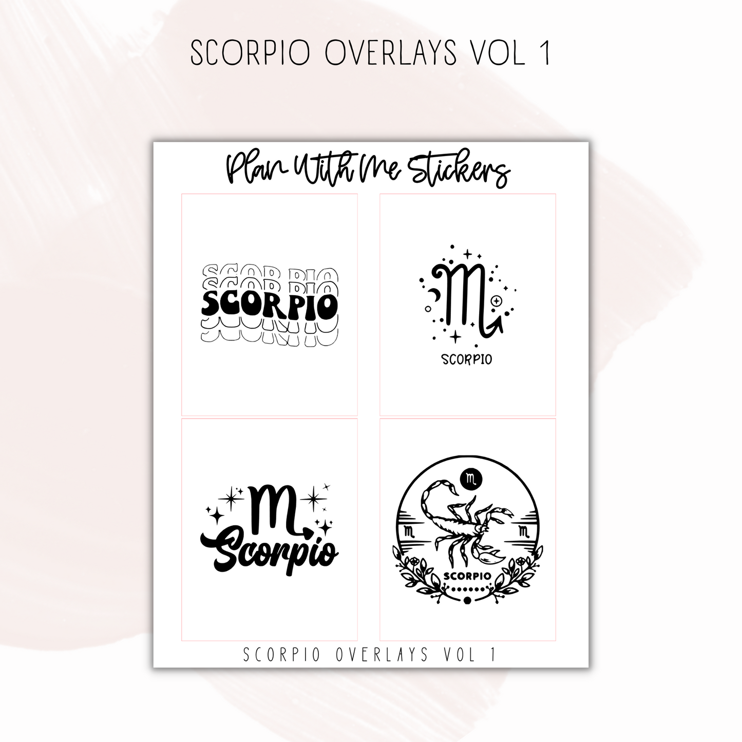 Scorpio Overlays Vol 1
