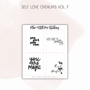 Self Love Overlays Vol 7